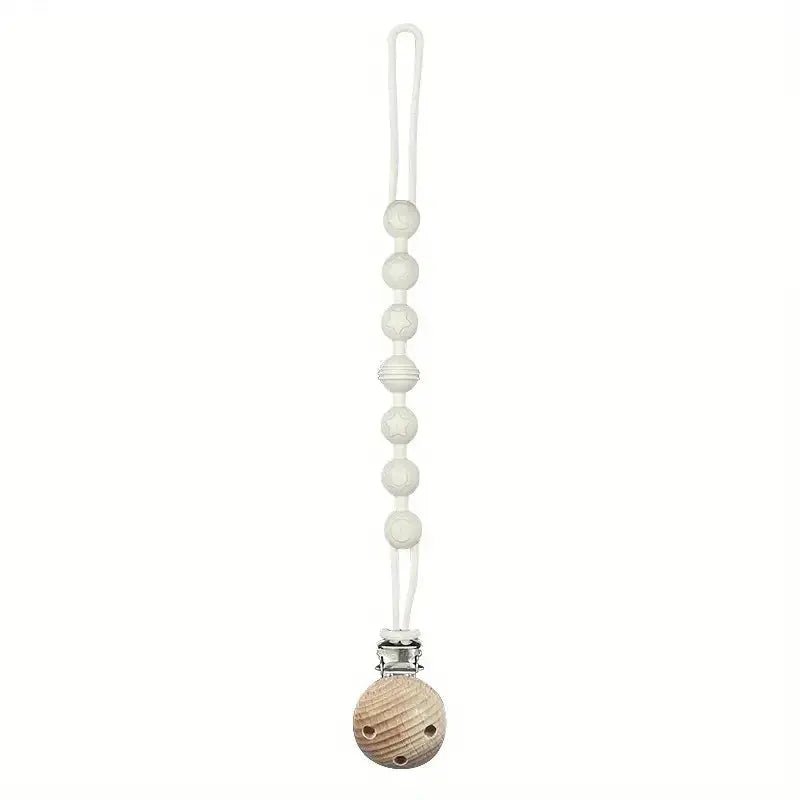 Attache tetine - Attache sucette - Bois - Mon Shopping Bébé