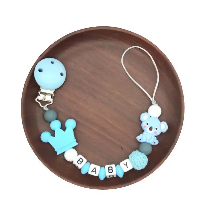 Attache tetine - attache sucette - Ours - Mon Shopping Bébé