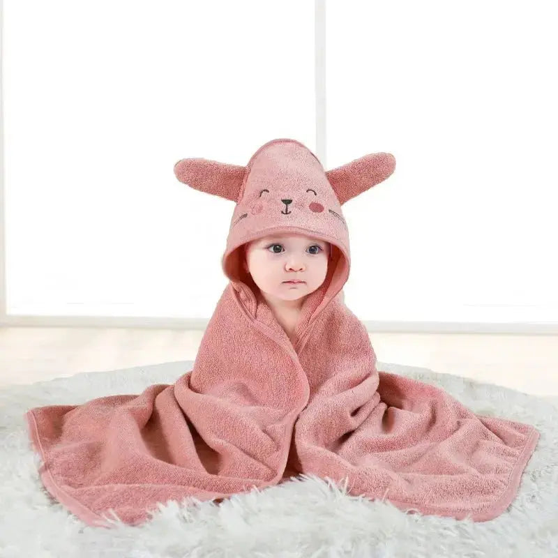 Cape de bain bébé - Douceur Cocooning - serviette de bain en coton - Mon Shopping Bébé