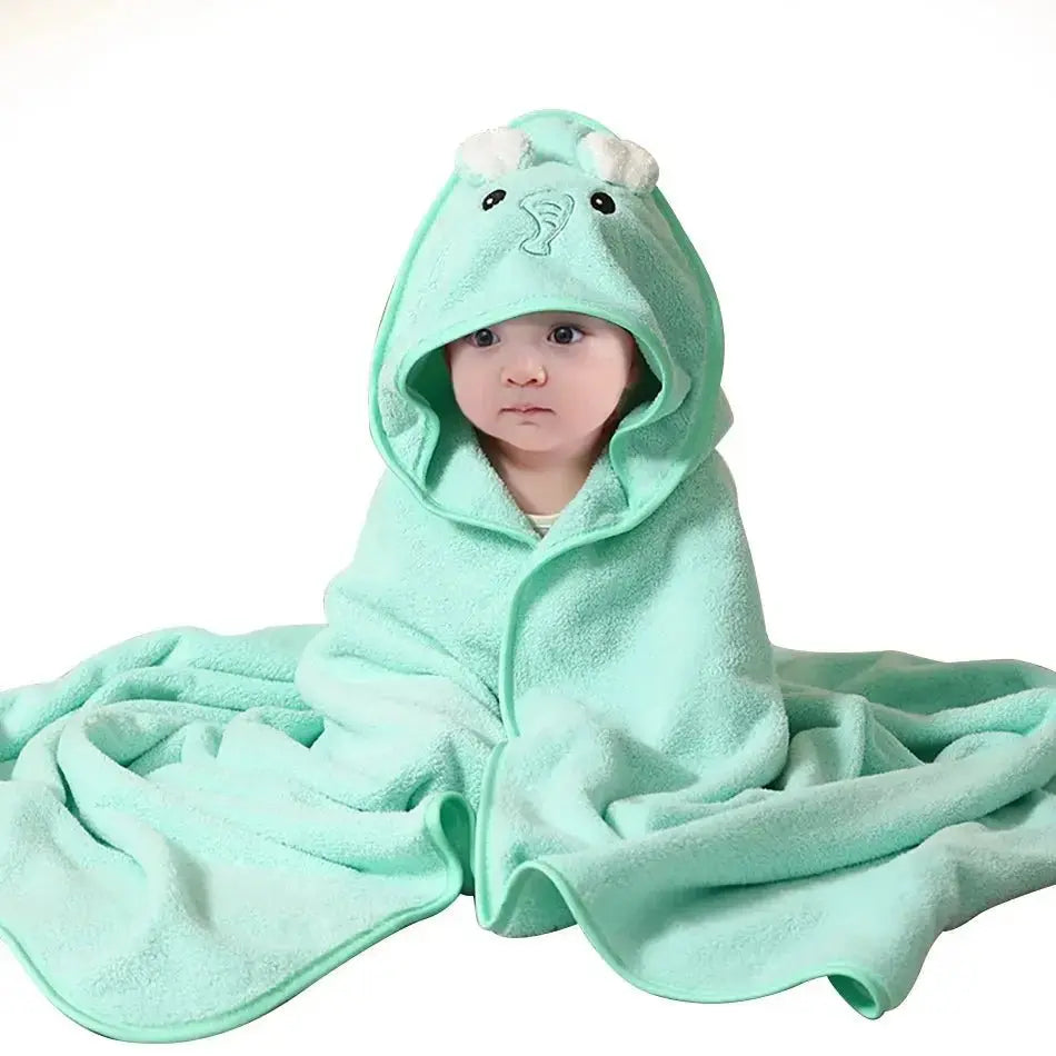 Cape de bain bébé - Microfibre Ultra - Douce - Serviette de bain en coton - Mon Shopping Bébé