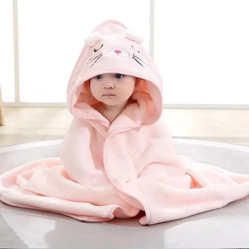Cape de bain bébé - Ultra douce - Mon Shopping Bébé