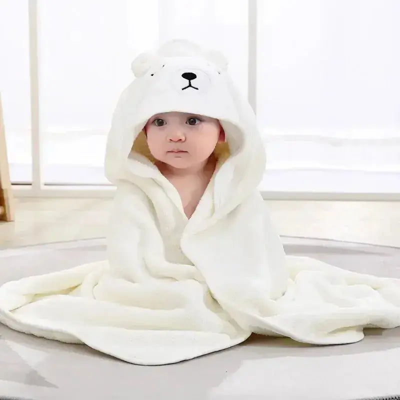 Cape de bain bébé - Ultra douce - Mon Shopping Bébé