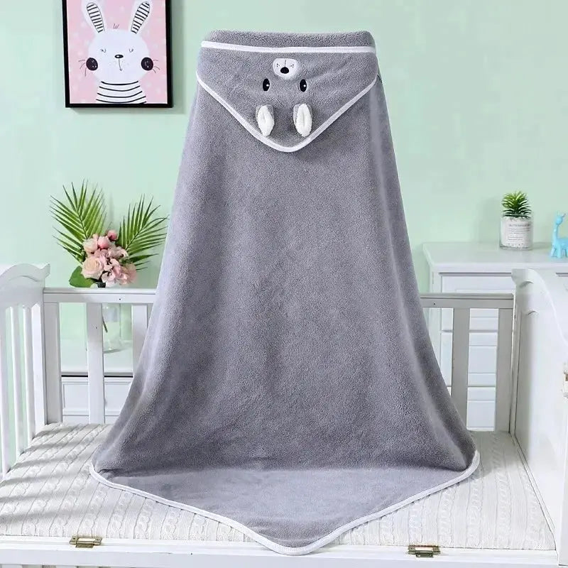 Cape de bain bébé - Ultra douce - Mon Shopping Bébé