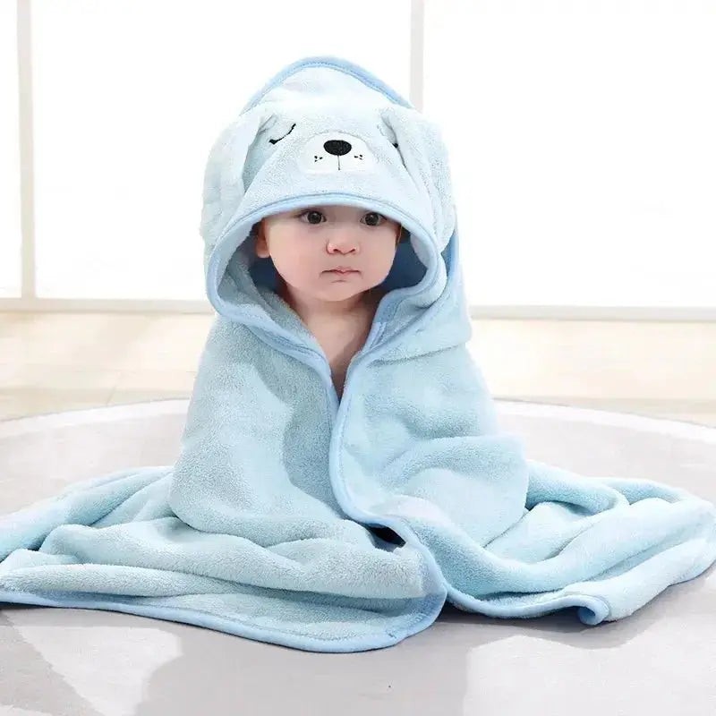 Cape de bain bébé - Ultra douce - Mon Shopping Bébé