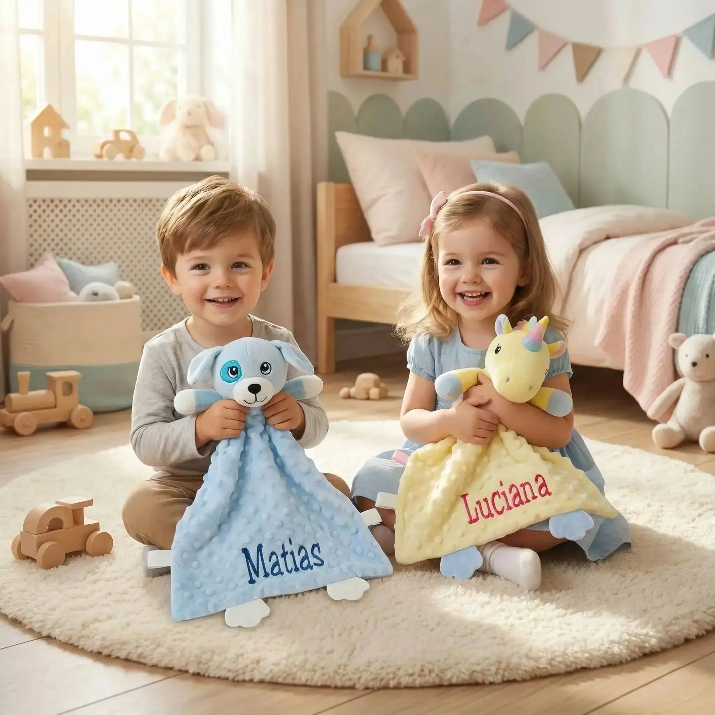 Doudou personnalisé | Coton Apaisant - Mon Shopping Bébé