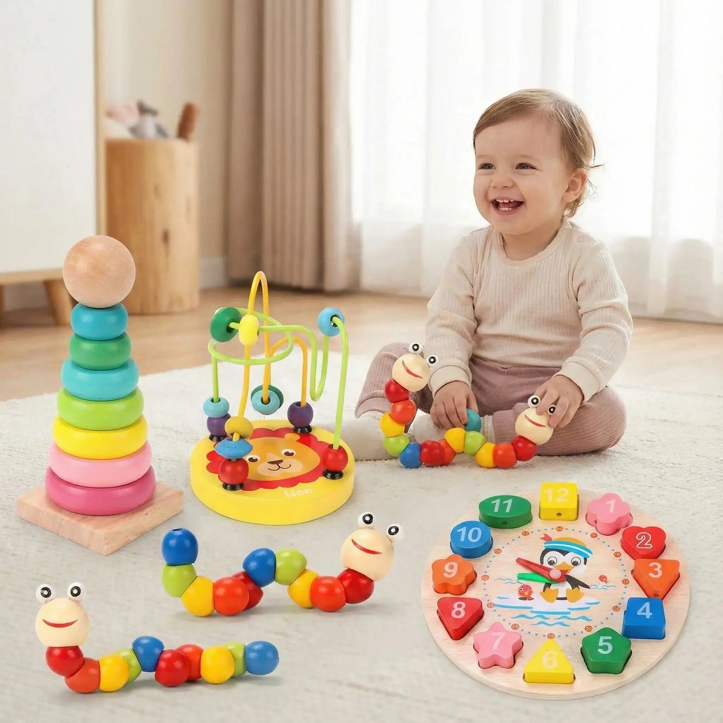 Jouet bébé montessori | NaturBois - Mon Shopping Bébé