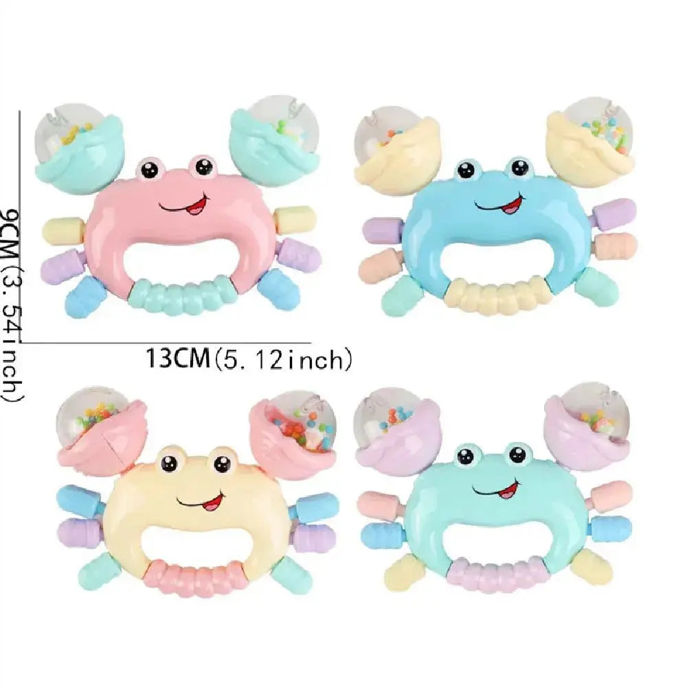 Hochet bébé - Anneau de dentition - Hochet crabe TeWindsor - Mon Shopping Bébé
