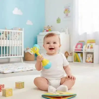 Hochet bébé coloré | Stimusense - Mon Shopping Bébé