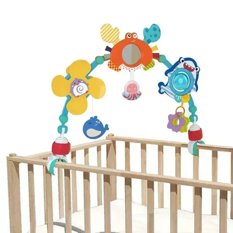 Hochet bébé - Hochet pour bébé - Hochet Musical en arche - Mon Shopping Bébé
