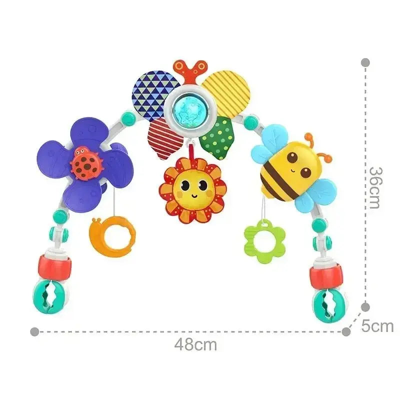 Hochet bébé - Hochet pour bébé - Hochet Musical en arche - Mon Shopping Bébé