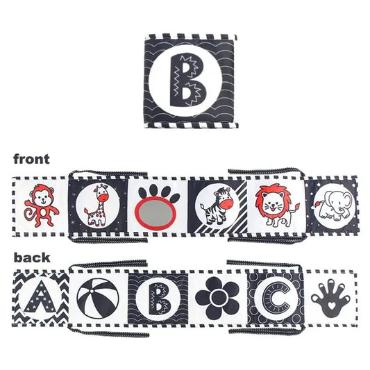 Jouet bebe - Jouet pour bébé - Livre tissu Montessori - Mon Shopping Bébé