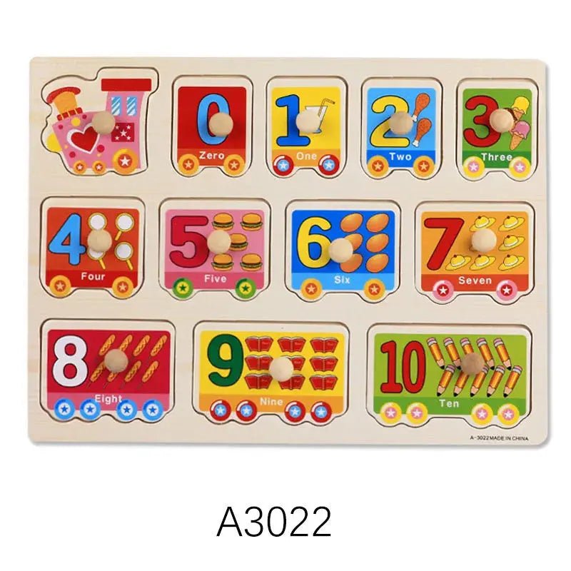 Jouet bebe - Jouet pour bébé - Puzzle 3D Montessori - Mon Shopping Bébé