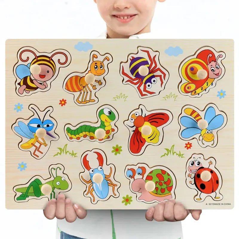 Jouet bebe - Jouet pour bébé - Puzzle 3D Montessori - Mon Shopping Bébé
