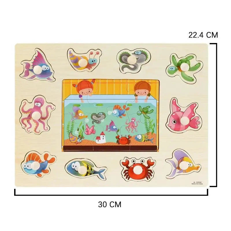 Jouet bebe - Jouet pour bébé - Puzzle 3D Montessori - Mon Shopping Bébé
