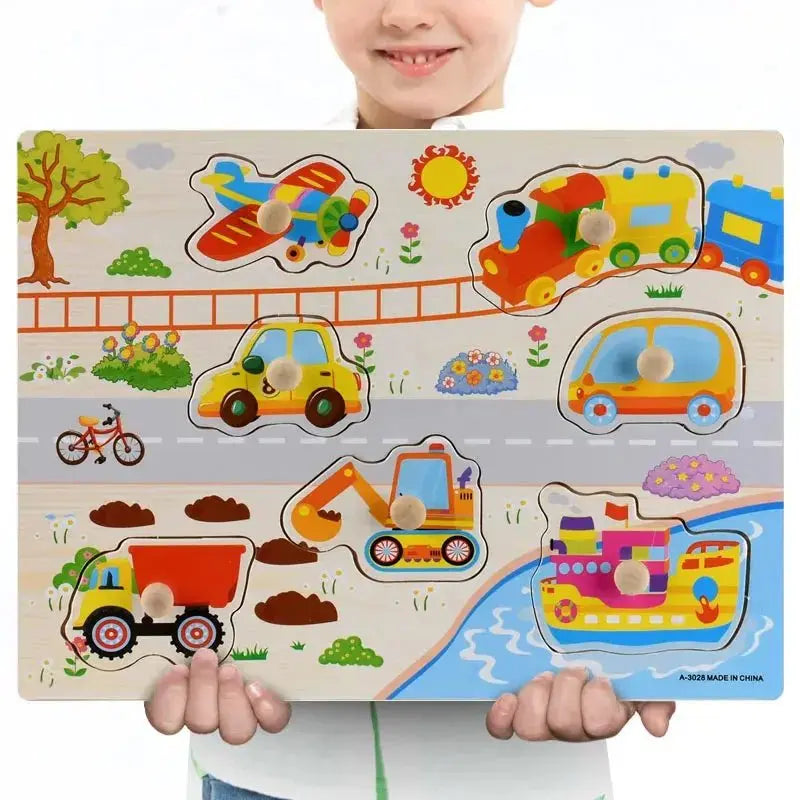 Jouet bebe - Jouet pour bébé - Puzzle 3D Montessori - Mon Shopping Bébé