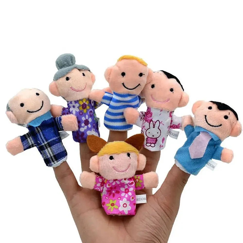 Jouet bébé - Marionnette peluche bebe - Marionnette de doigt - Mon Shopping Bébé