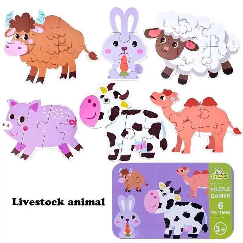 Jouet bebe - Puzzle 3D Montessori - Mon Shopping Bébé