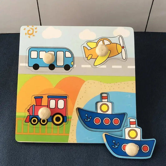 Jouet bebe - Puzzle 3D MontessoriBoard™ - Jouet pour bébé - Mon Shopping Bébé