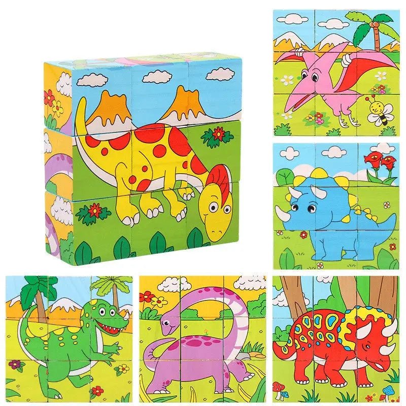 Jouet bebe - Puzzle cube - Montessori - Mon Shopping Bébé