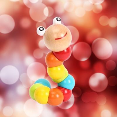 Jouet en Bois - MontessoriToys™ - Chenille - Mon Shopping Bébé