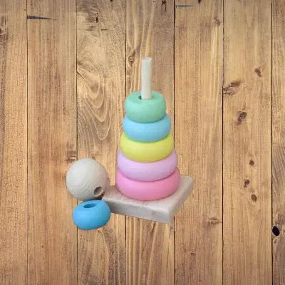 Jouet en Bois - WoodenToys™ - Tour Macaron - Mon Shopping Bébé