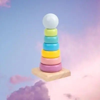Jouet en Bois - WoodenToys™ - Tour Macaron - Mon Shopping Bébé
