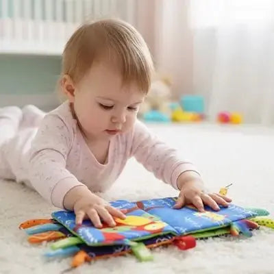 Livre bebe en tissus | Coloré et Lavable - Mon Shopping Bébé