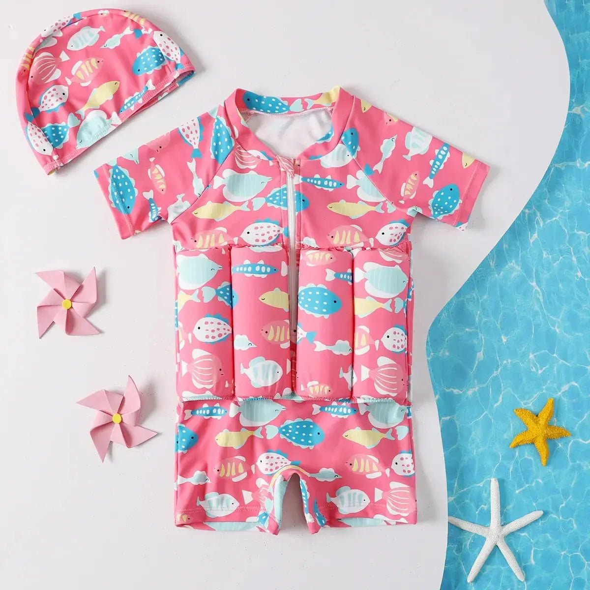 Maillot de bain flotteur de natation - Mon Shopping Bébé