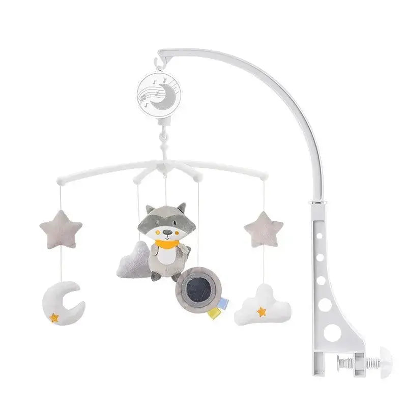 Mobile bébé - Mobile musical bébé - Animaux en Peluche - Mon Shopping Bébé