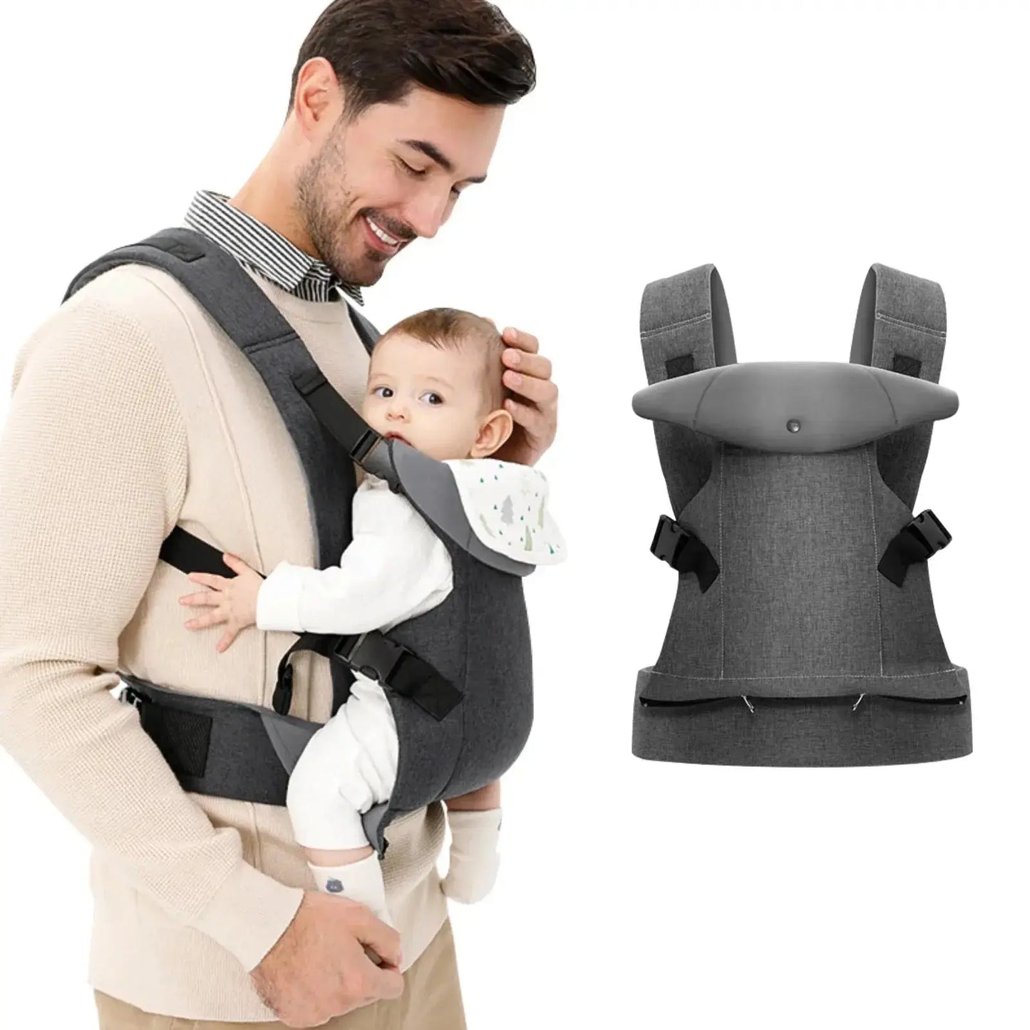 Porte bébé IULONEE - Porte Bebe Confortable et Sécurisé - Mon Shopping Bébé