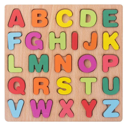 Puzzle en Bois - MontessoriToys™ - Alphabet - Mon Shopping Bébé