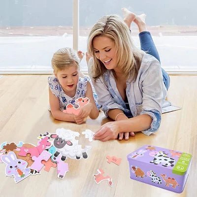 Puzzle Montessori - BabyPuzzle™ - Bétail - Mon Shopping Bébé