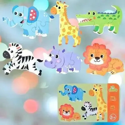 Puzzle Montessori - BabyPuzzle™ - Sauvage - Mon Shopping Bébé