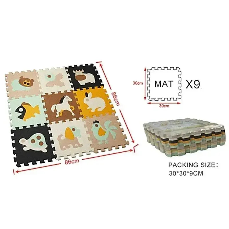 Tapis de jeu bébé - Tapis d'éveil - Mon Shopping Bébé