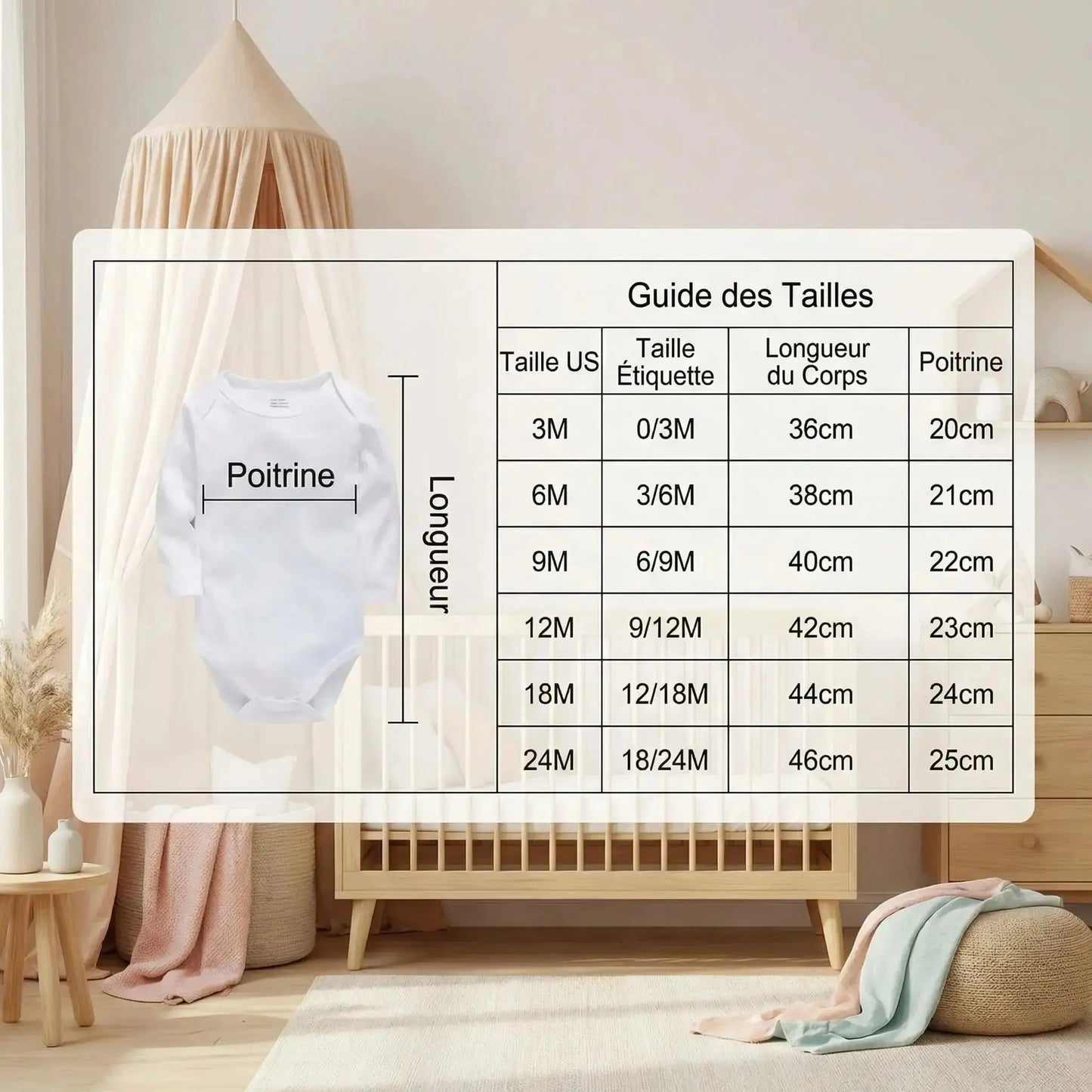 vêtement bébé - Body bebe | Coton Premium Douceur - 3 Body - Mon Shopping Bébé